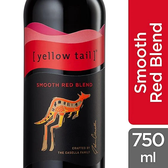 [yellow tail] Red Blend bottle