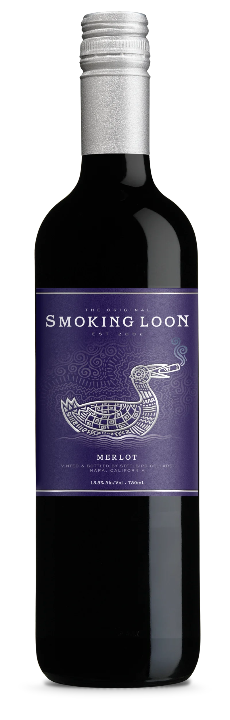 Smoking Loon Merlot bottle