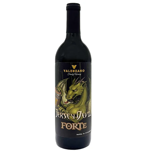 Valenzano Jersey Devil Port 750 Ml front bottle