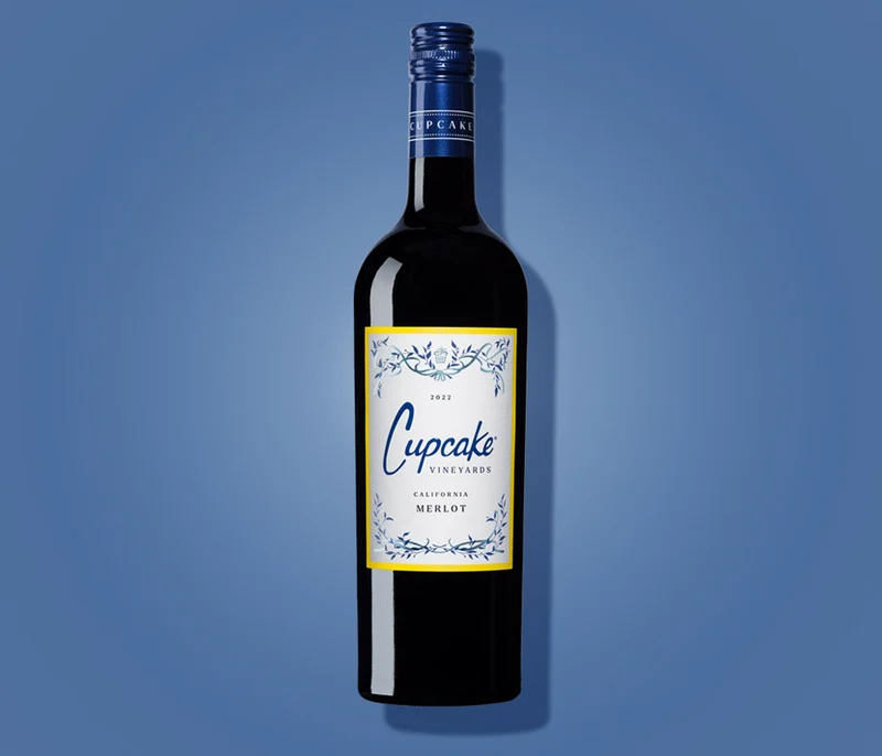 Cupcake Vineyards Merlot bottle