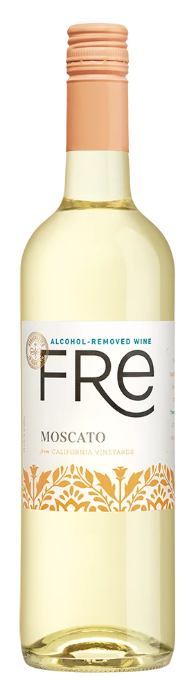 FRE Moscato Na bottle
