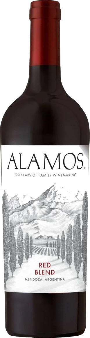 Alamos Red Blend bottle