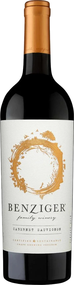 Benziger Family Winery Benzinger Cabernet Sauvignon bottle
