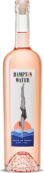 Hampton Water Wine Co. Rosé bottle