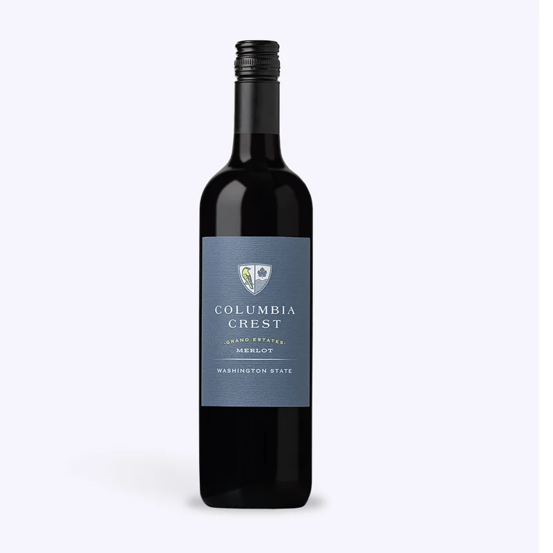 Columbia Crest Merlot 750 Ml front bottle