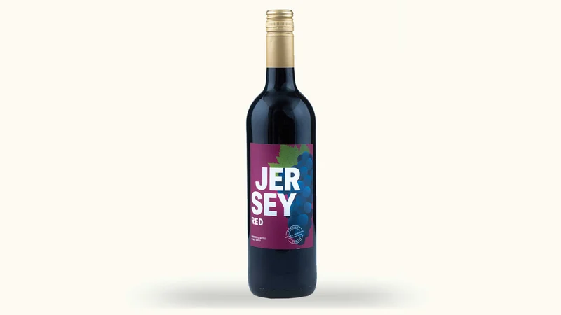 Jersey Red 750 Ml front bottle