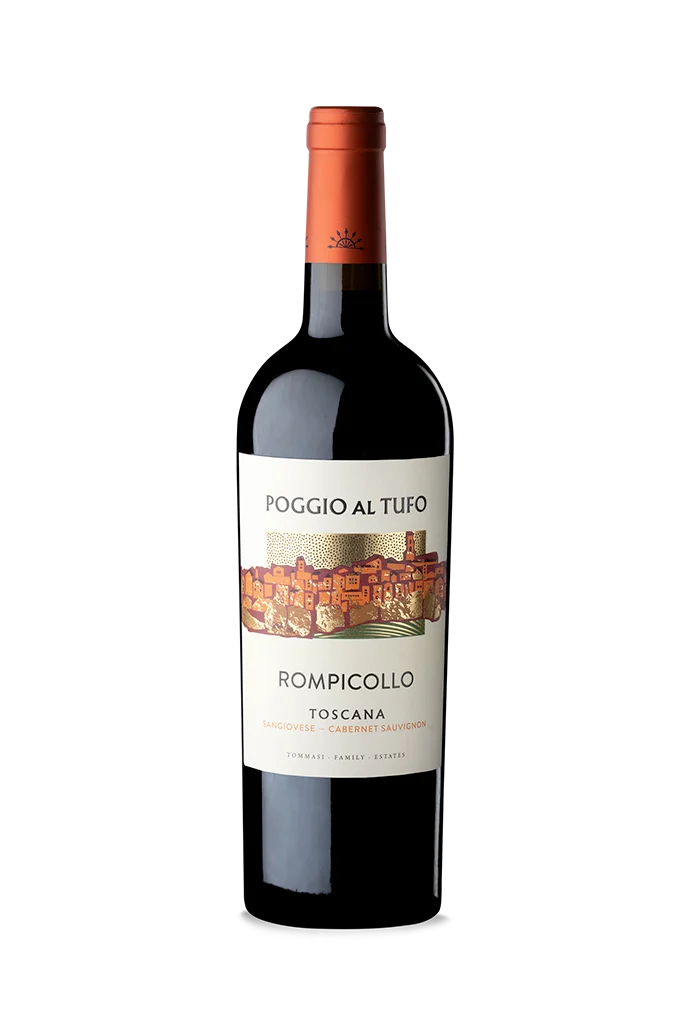 Poggio al Tufo / Tommasi Family Estates Cabernet Sauvignon Sangiovese-Cabernet Sauvignon blend bottle