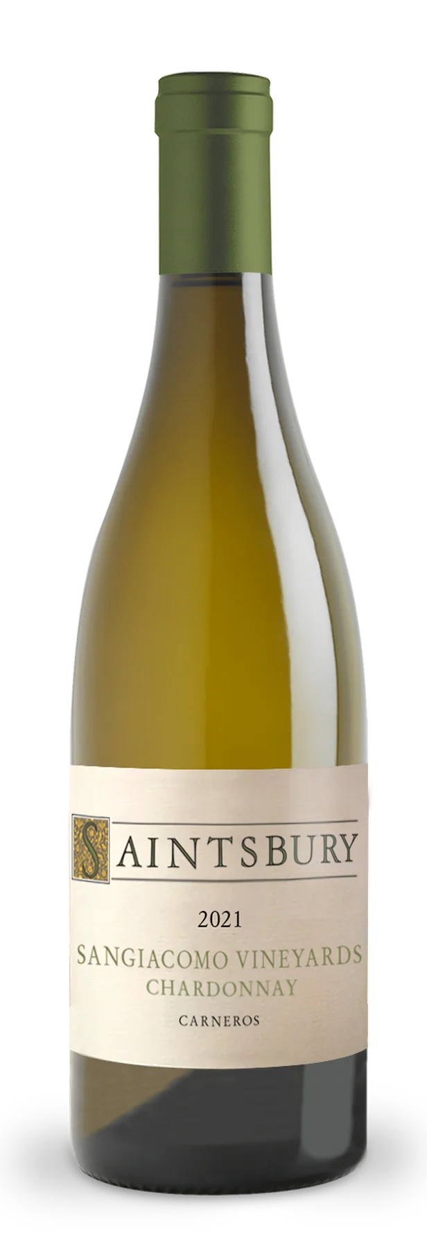 Saintsbury Chardonnay 750 Ml front bottle