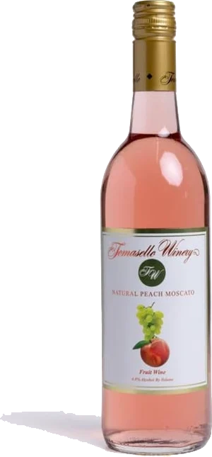 Tomasello Winery Peach Moscato bottle