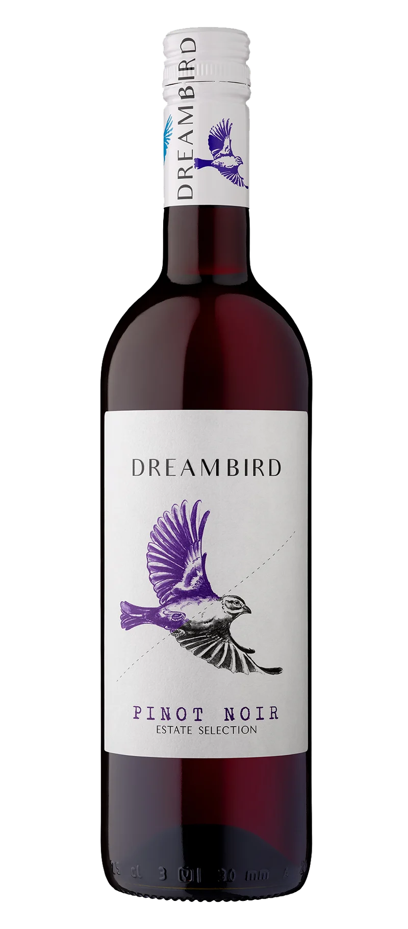 Cramele Recas Dreambird Pinot Noir bottle