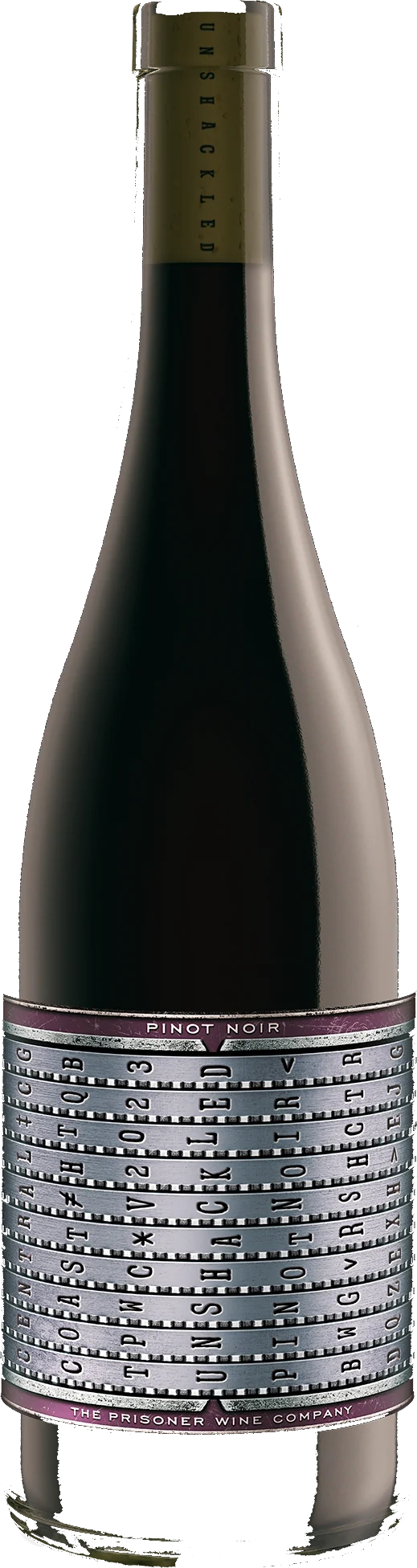 The Prisoner Wine Company Unshackled Pinot Noir bottle