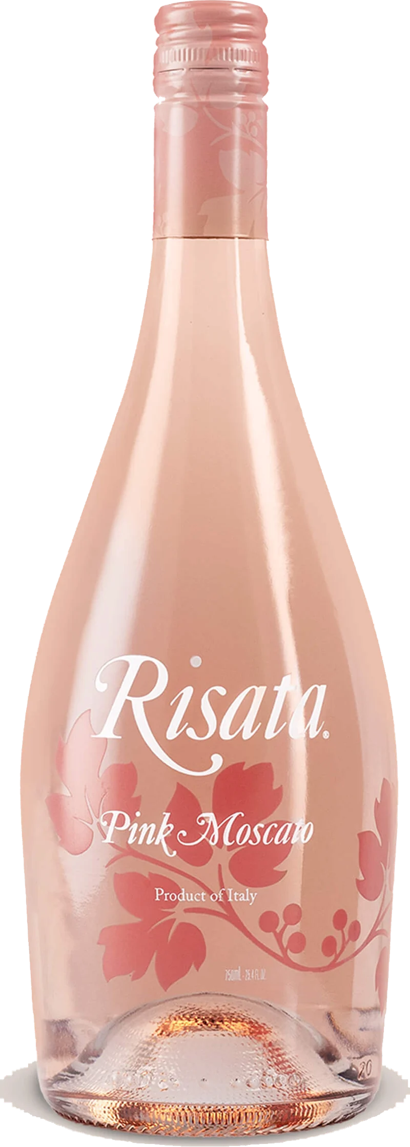 Risata Pink Moscato 750 Ml front bottle