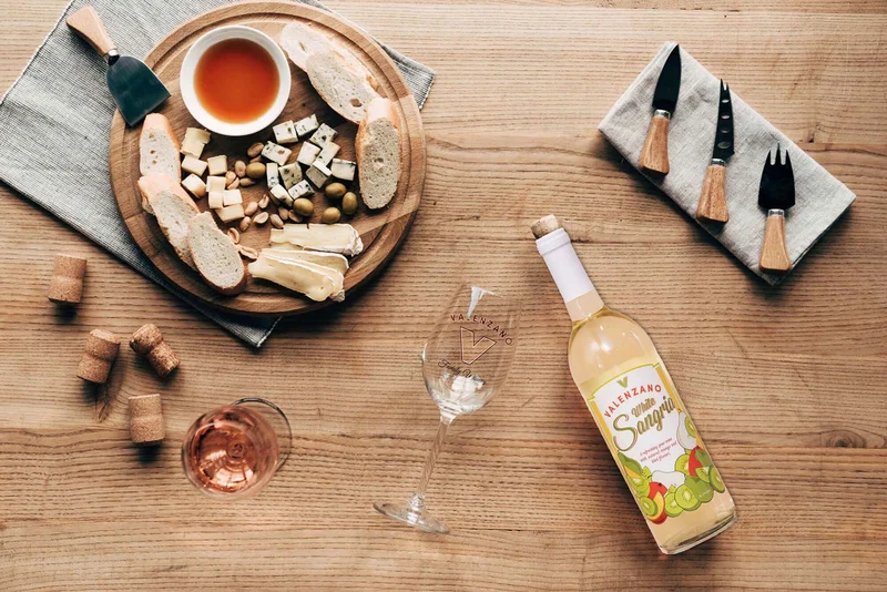 Valenzano Winery White Sangria bottle