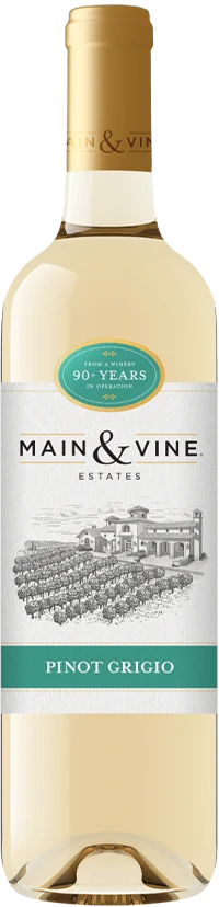 Beringer Main & Vine Pinot Grigio bottle
