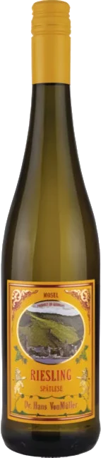 Dr. Hans VonMuller Von Spatlese Riesling bottle