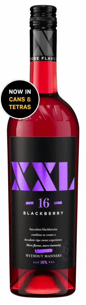 XXL Moscato Blackberry bottle