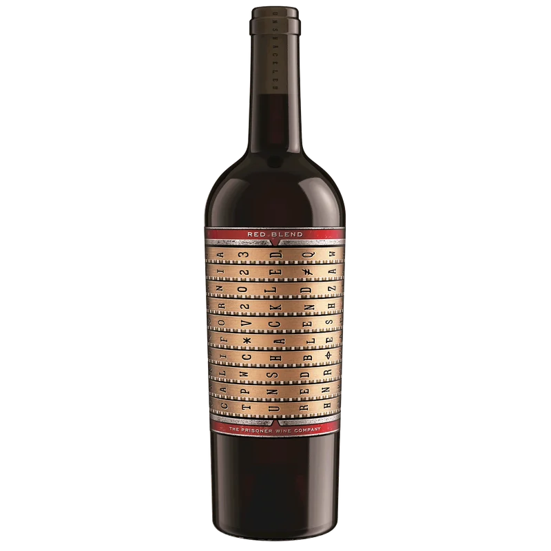 The Prisoner Wine Company Unshackled Red Blend bottle