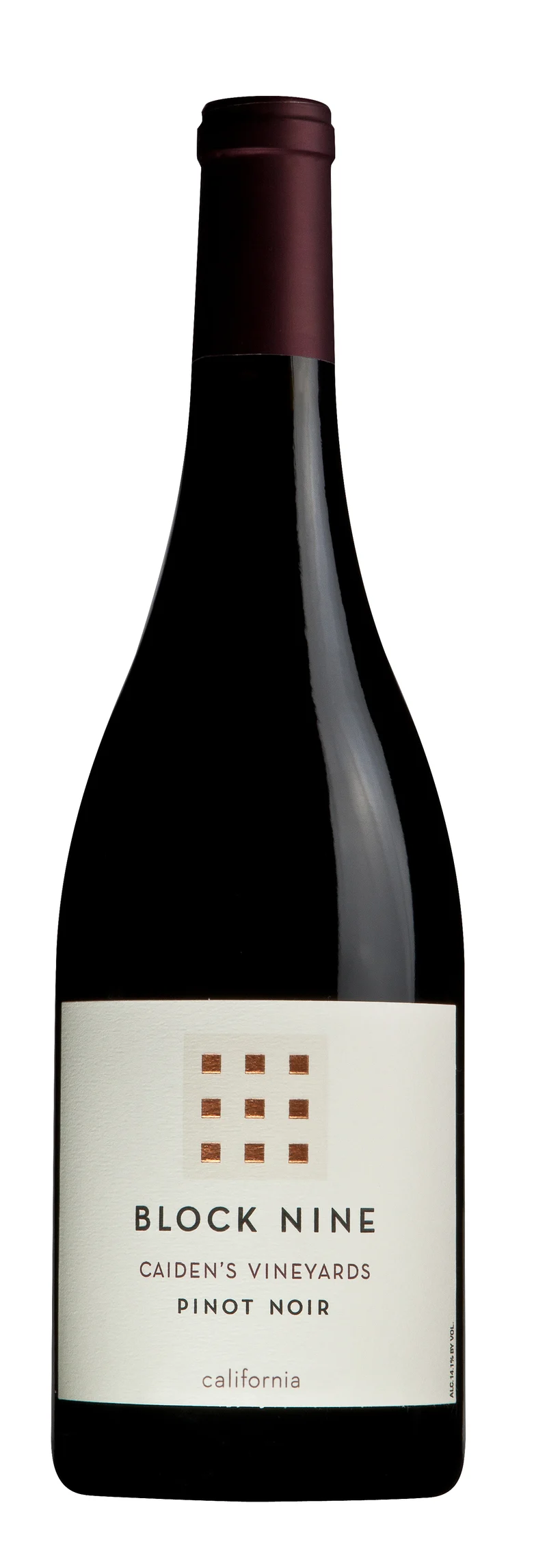Block Nine Pinot Noir 750 Ml front bottle