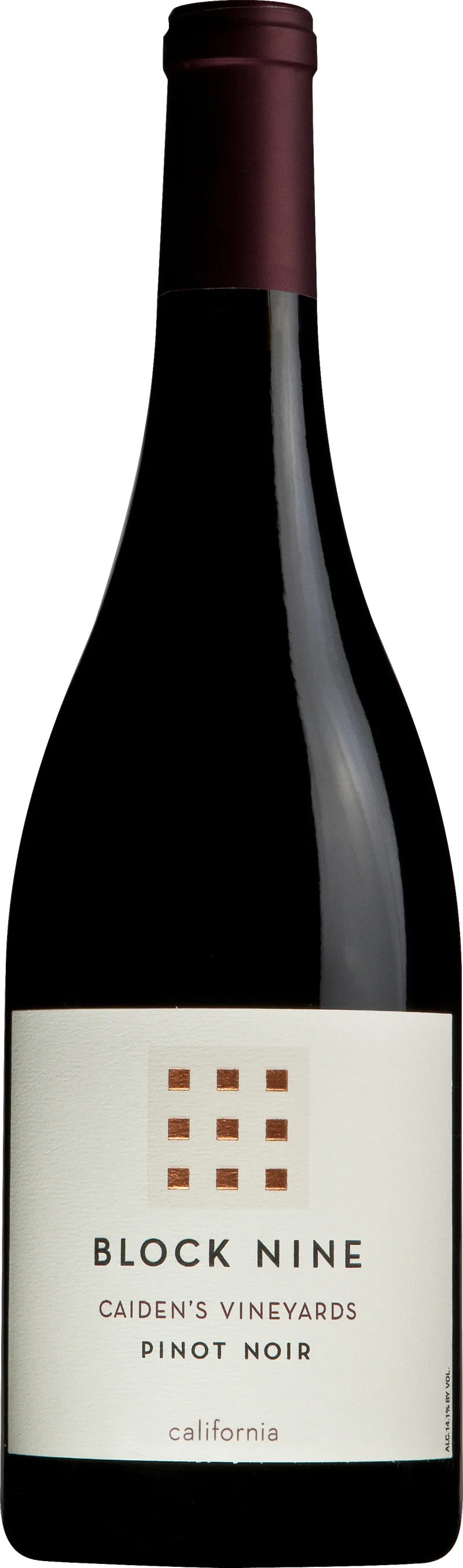 Block Nine Pinot Noir bottle
