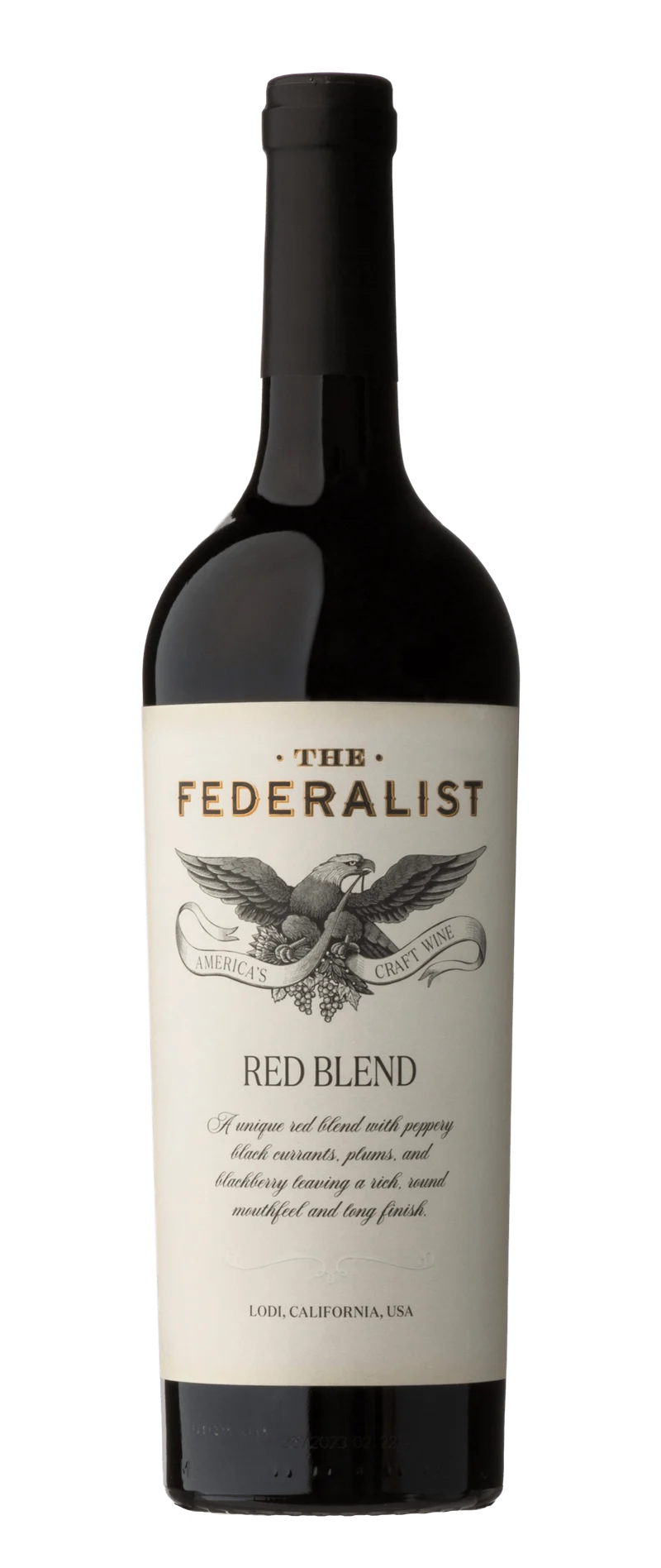 The Federalist Red bottle