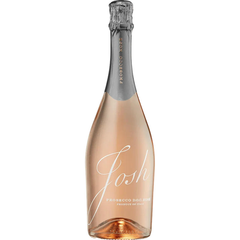 Josh Prosecco Rose 750 Ml front bottle