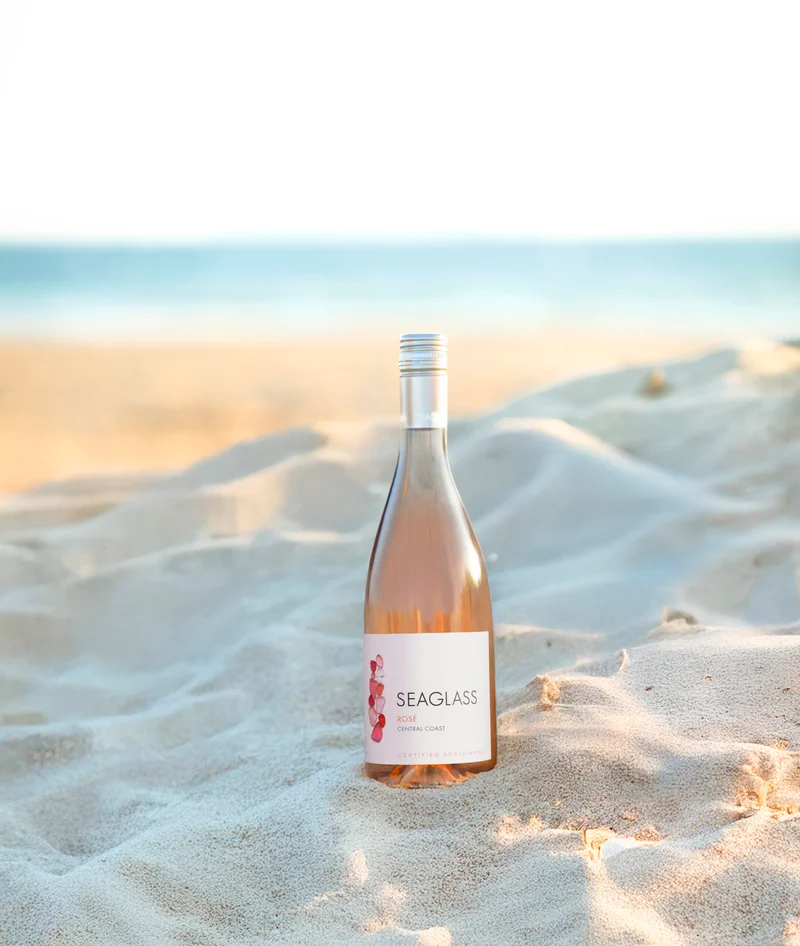 Seaglass Rose 750 Ml front bottle