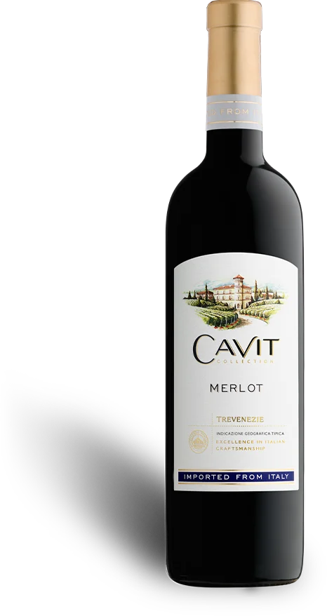 Cavit Merlot 750 Ml front bottle