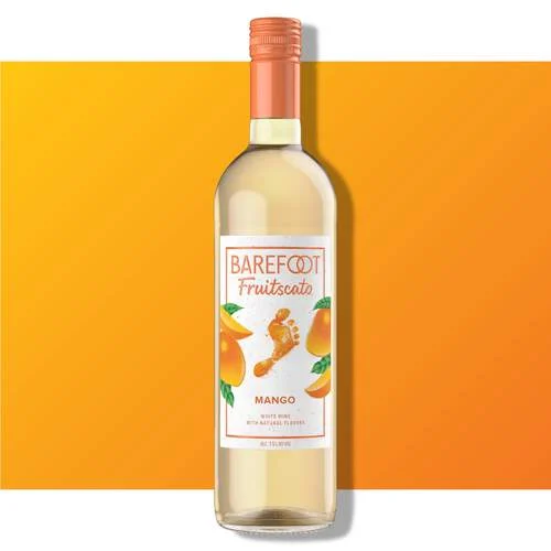 Barefoot Fruitscato Mango 750 Ml front bottle
