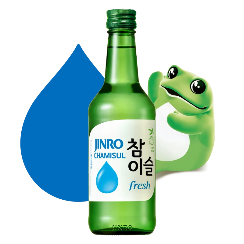 Jinro Chamisul 750 Ml front bottle
