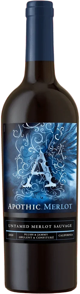 Apothic Merlot 750 Ml front bottle