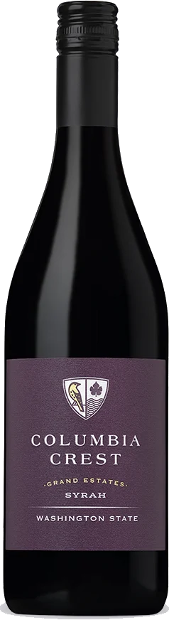 Columbia Crest Syrah bottle