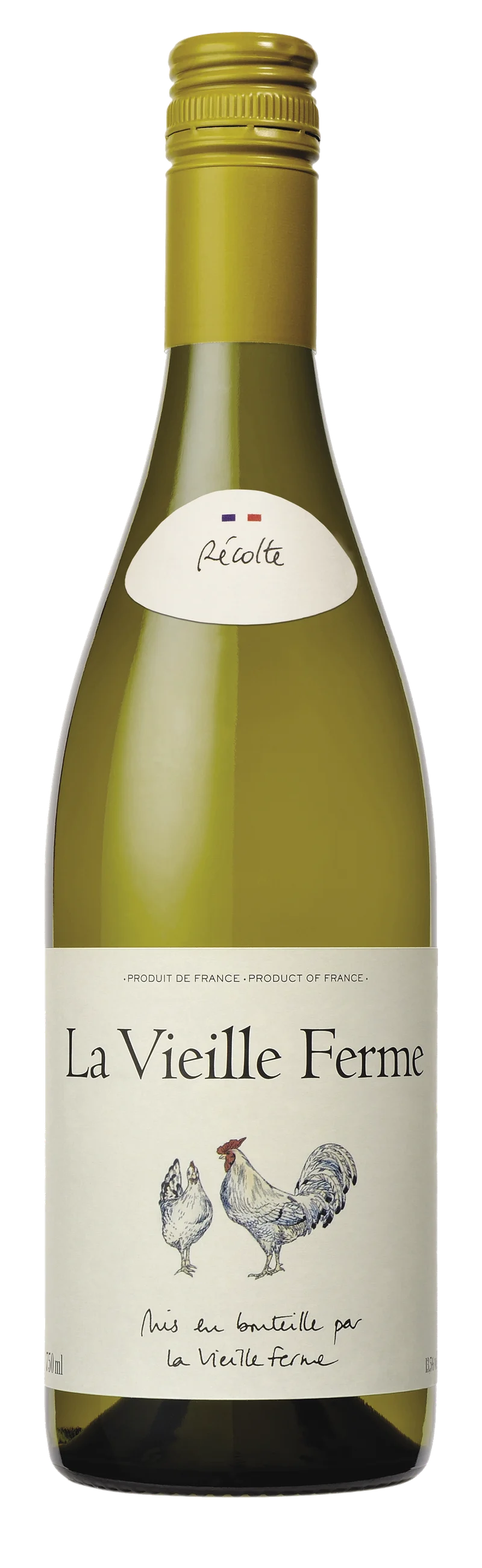 Famille Perrin / La Vieille Ferme White Rhône-style white blend bottle