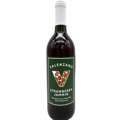 Valenzano Strawberry Jammin 750 Ml front bottle