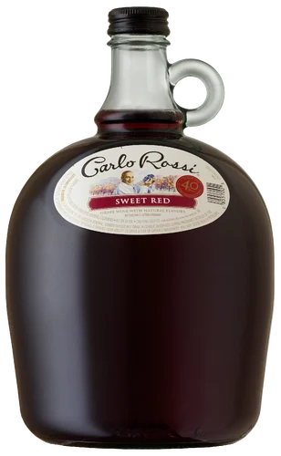Carlo Rossi Sweet Red 750 Ml front bottle
