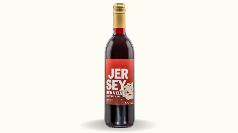 Jersey Red Velvet 750 Ml front bottle