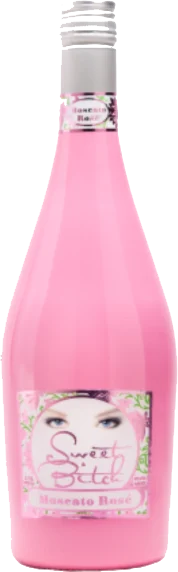 Sweet Bitch Moscato Rosé bottle