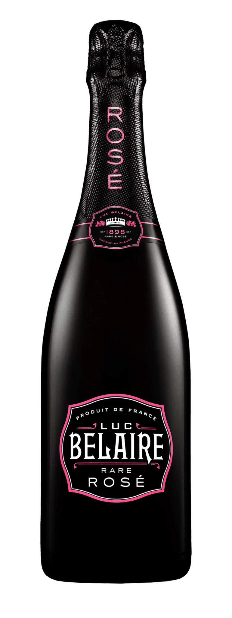 Belaire Luc Rare Rose 750 Ml front bottle
