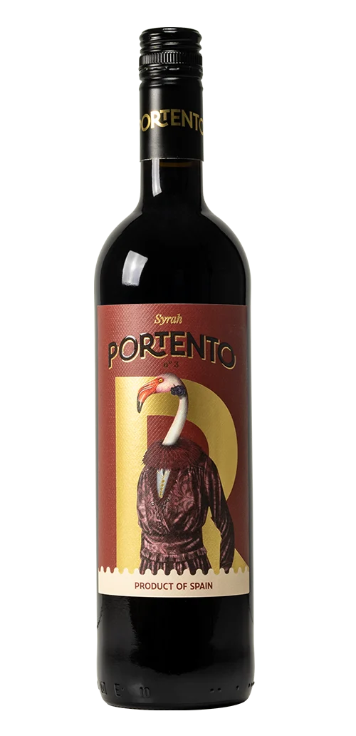Portento Syrah 750 Ml front bottle