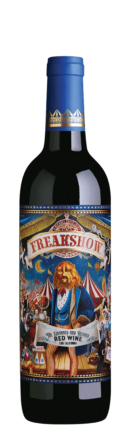 Michael David Winery Freakshow Red bottle