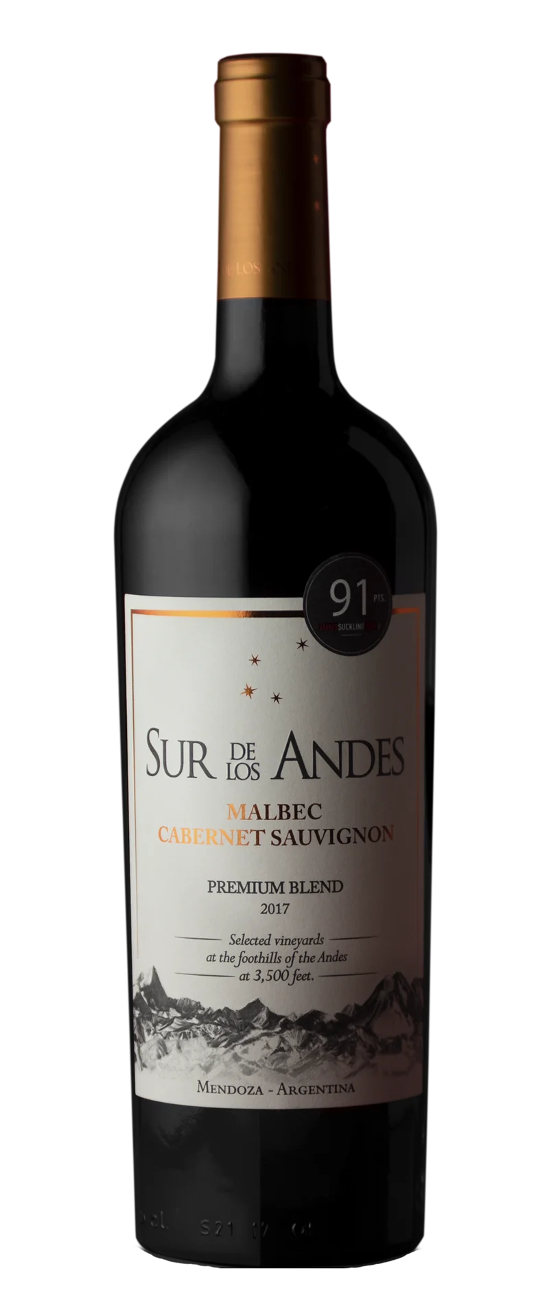 Sur de los Andes Malbec Cabernet bottle