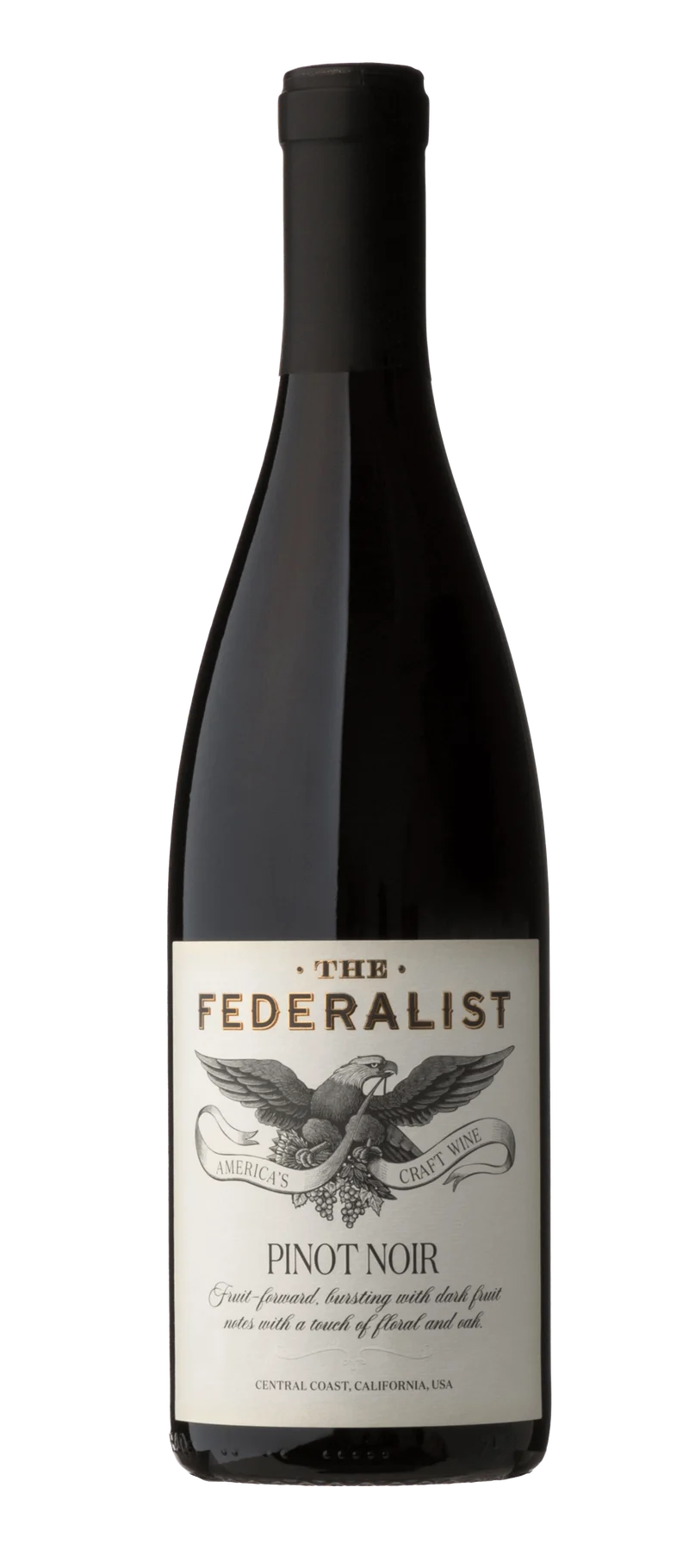 The Federalist Pinot Noir bottle