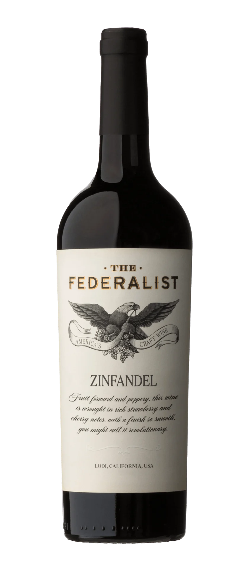 The Federalist Zinfandel bottle