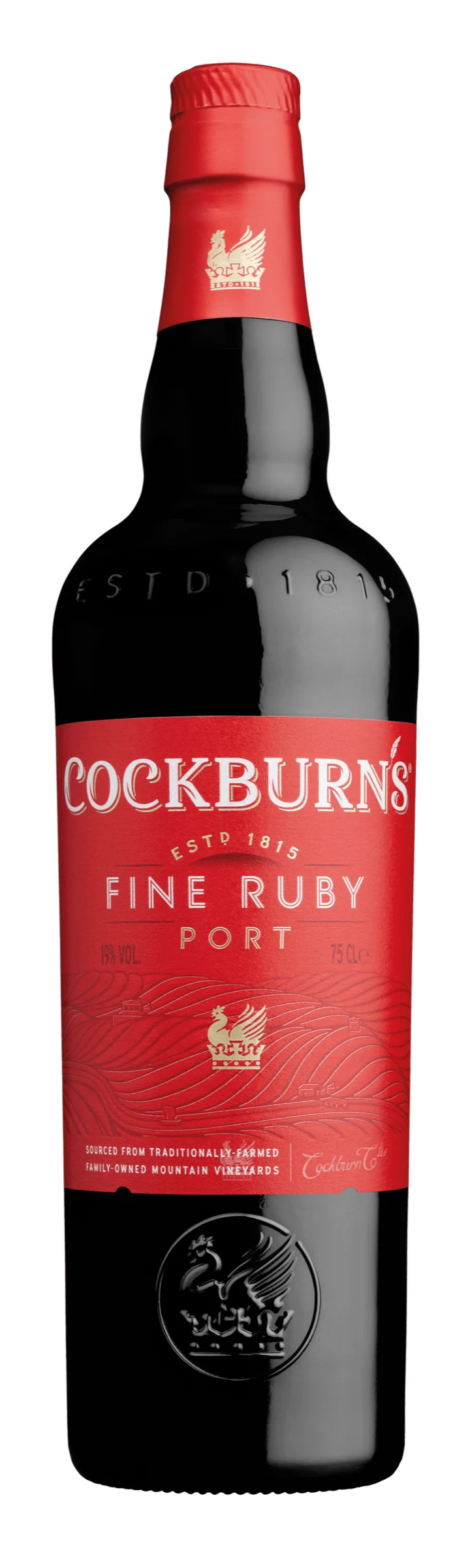 Cockburn's Fine Ruby Porto 750 Ml front bottle