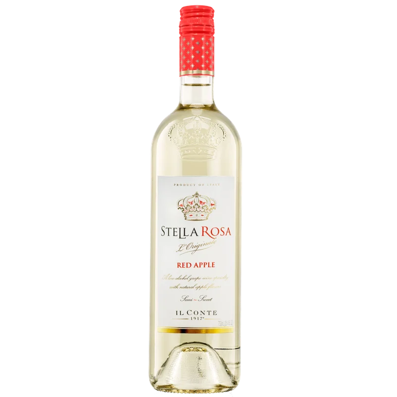 Stella Rosa / San Antonio Winery, Inc. Red Apple Muscat Canelli-based aromatic grape blend with red apple natural flavor bottle