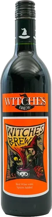 Witches Brew Spiced Red Wine bottle