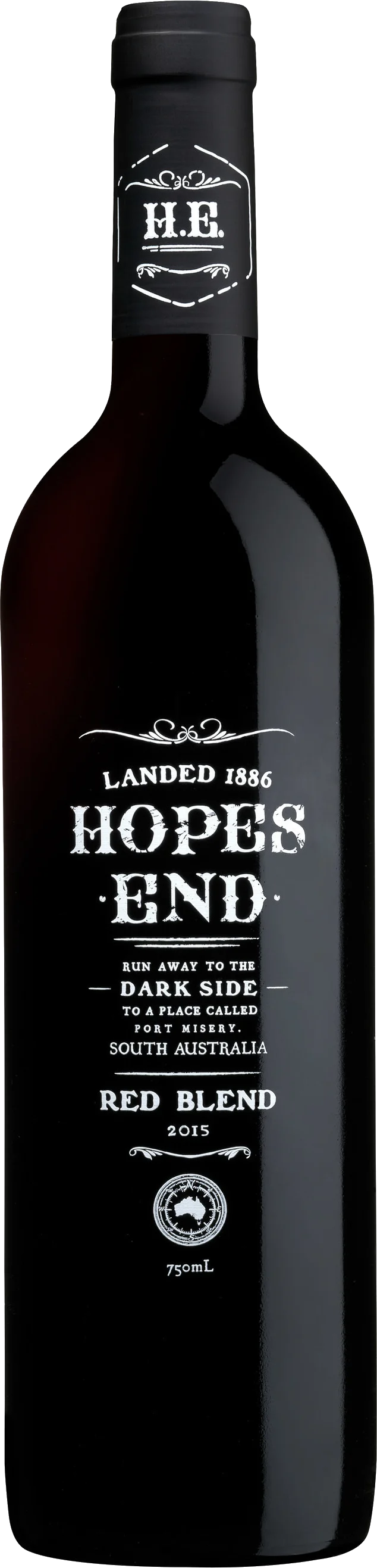 Hopes End Red bottle