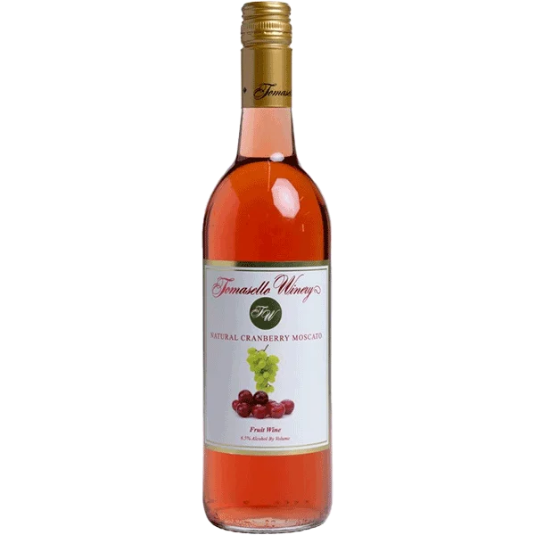 Tomasello Winery Cranberry Moscato bottle