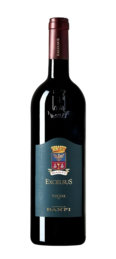 Castello Banfi Excelsus Merlot-Cabernet Sauvignon blend bottle