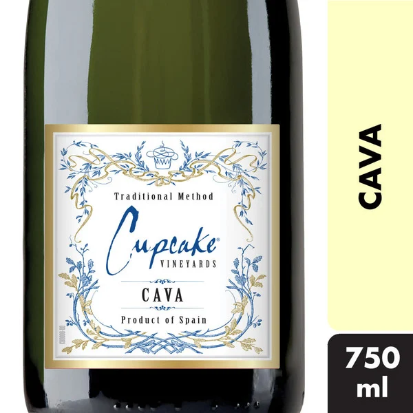Cupcake Vineyards Sparkling bottle