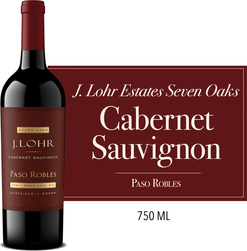 J. Lohr Vineyards & Wines Cabernet Sauvignon bottle